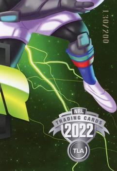 2022 NRL Traders - Power Heroes Green #PHG16 James Tedesco Back